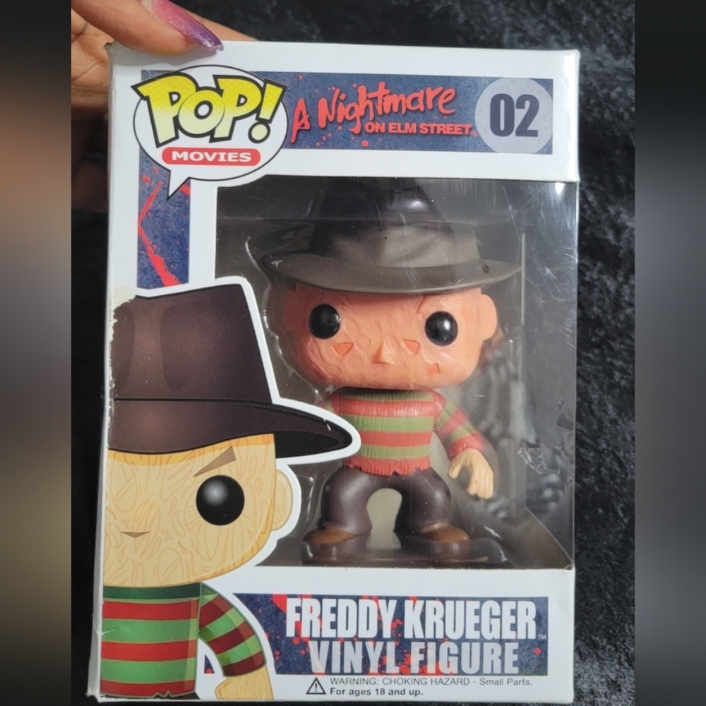 FUNKO #02 Freddy Krueger Nighmare on Elm Street retired vinyl POP